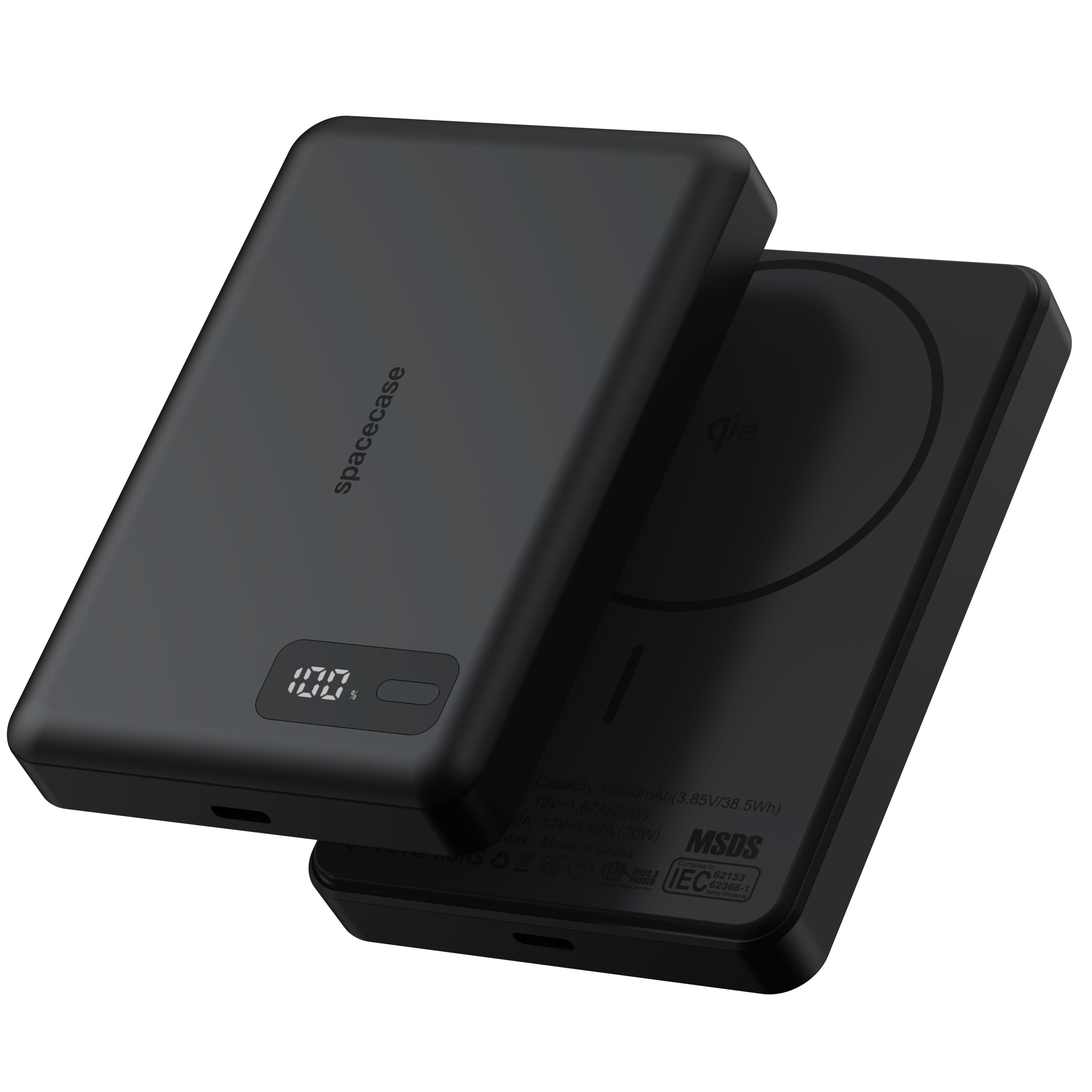 FAST INDUCTION POWERBANK FOR MAGSAFE 10000MAH MAGNETIC QI2 FOR IPHONE Packaging status original