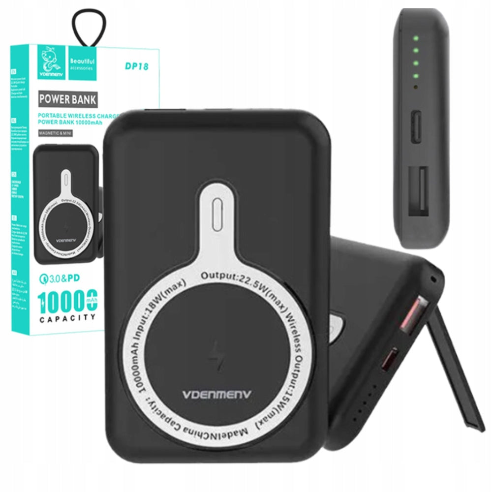 FAST POWERBANK 10000mAh USB-C MAGSAFE WIRELESS INDUCTION + FOOTER