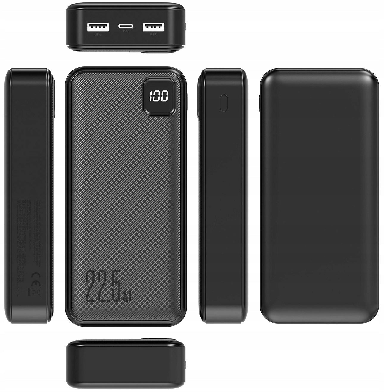 FAST POWERBANK 20000mAh 20W QC3 PD3 USB C USB POWER BANK POWERFUL TRAVEL Packaging status original