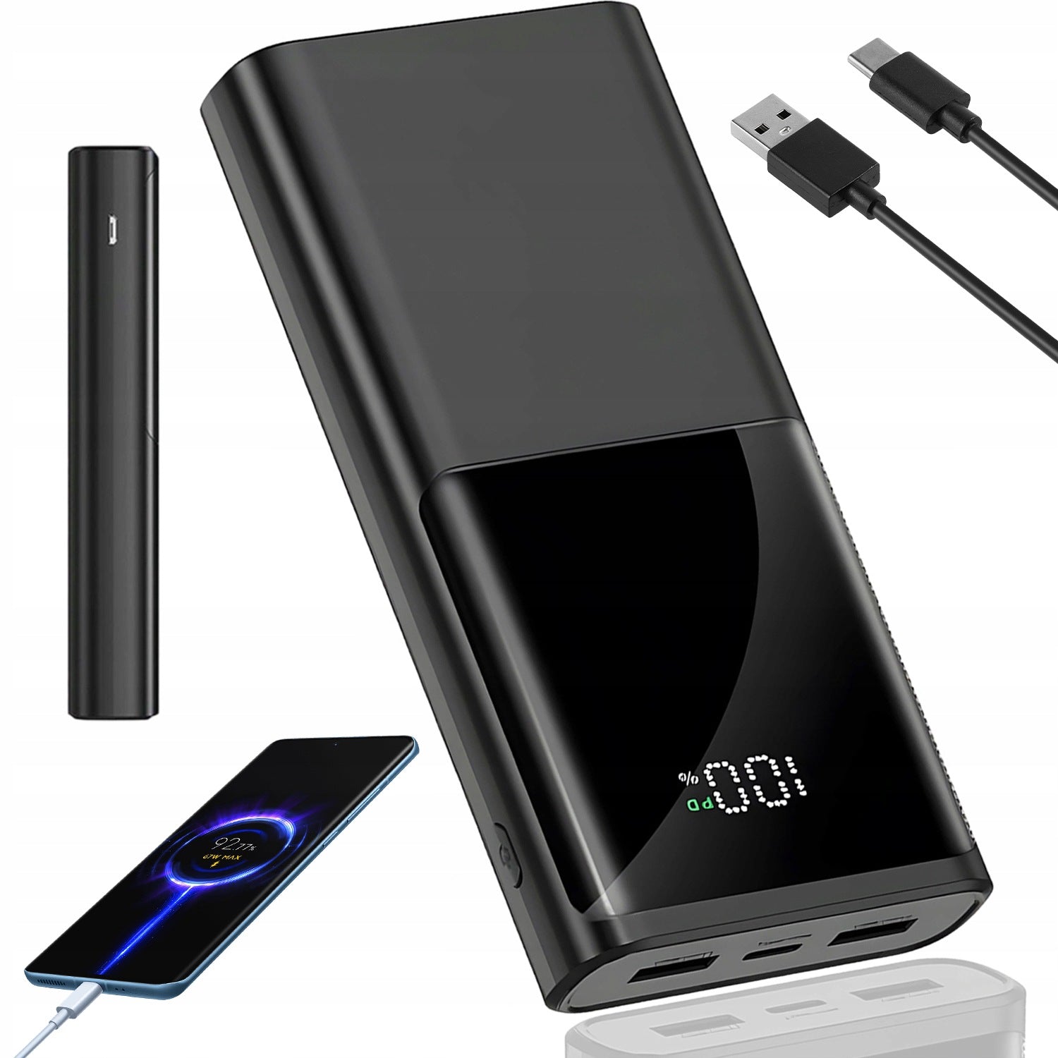 FAST POWERBANK 20000mAh 22.5W TYPE-C USB POWERFUL TRAVEL FOR SMART PHONE