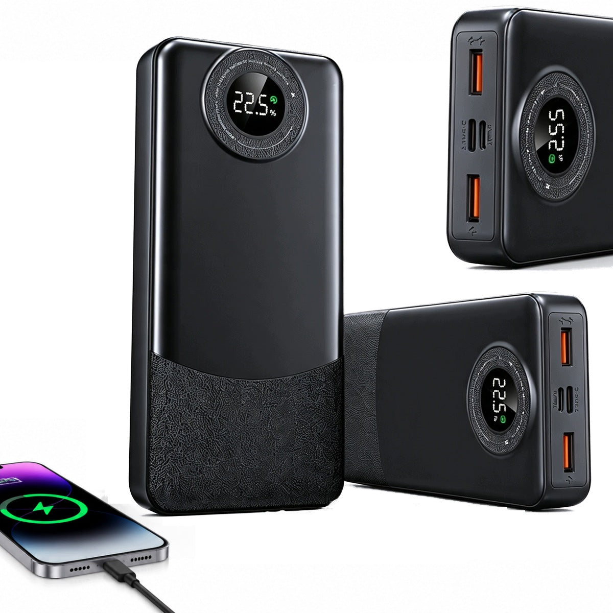 FAST POWERBANK 50000mAh 22.5W QC 3.0 PD 3.0 USB C USB POWER BANK TRAVEL