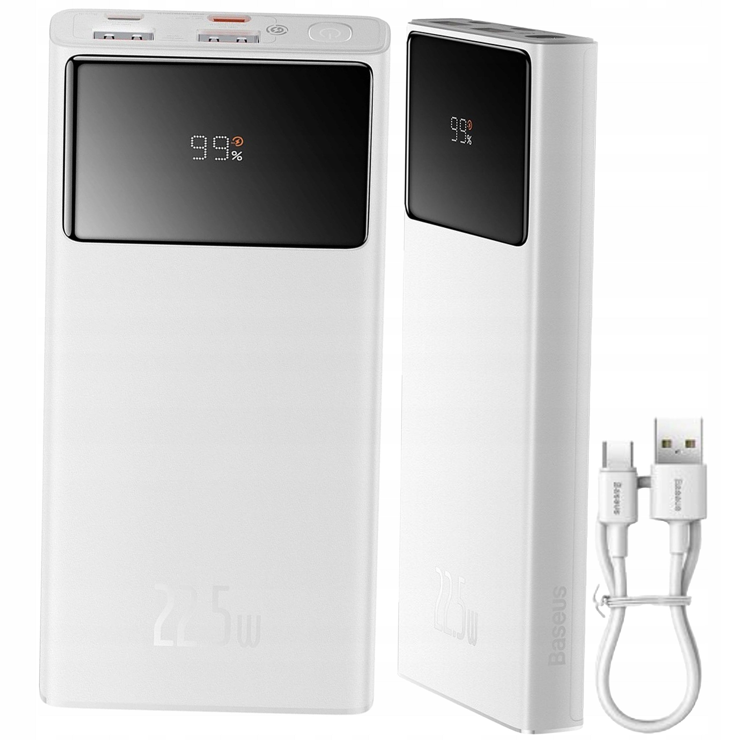 FAST POWERBANK BASEUS 10000MAH 22,5W USB-C USB-A PD DISPLAY CABLE