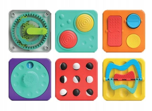 FAT BRAIN TOYS PLAYTAB MODULAR SENSORY ACTIVITY BOARD FOR BABY Packaging status original