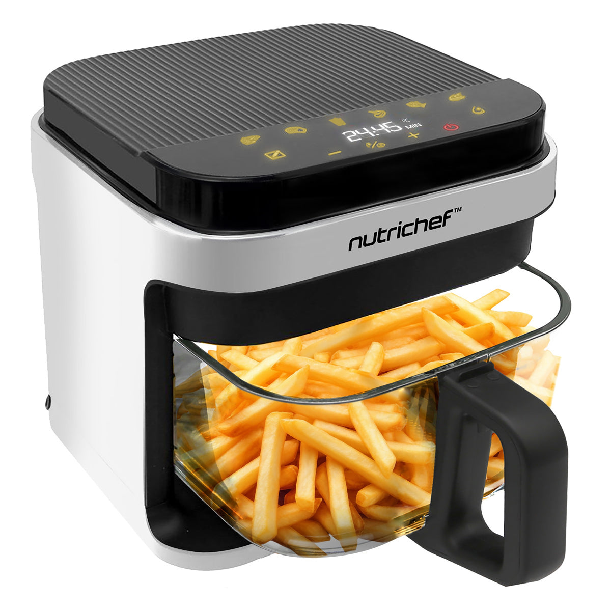 FAT-FREE AIR FRYER 1200W 7 PROGRAMS 5,5L NUTRICHEF