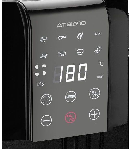 FAT FREE AIR FRYER 2,6 L STRONG 1400W TOUCH Brand Ambiano