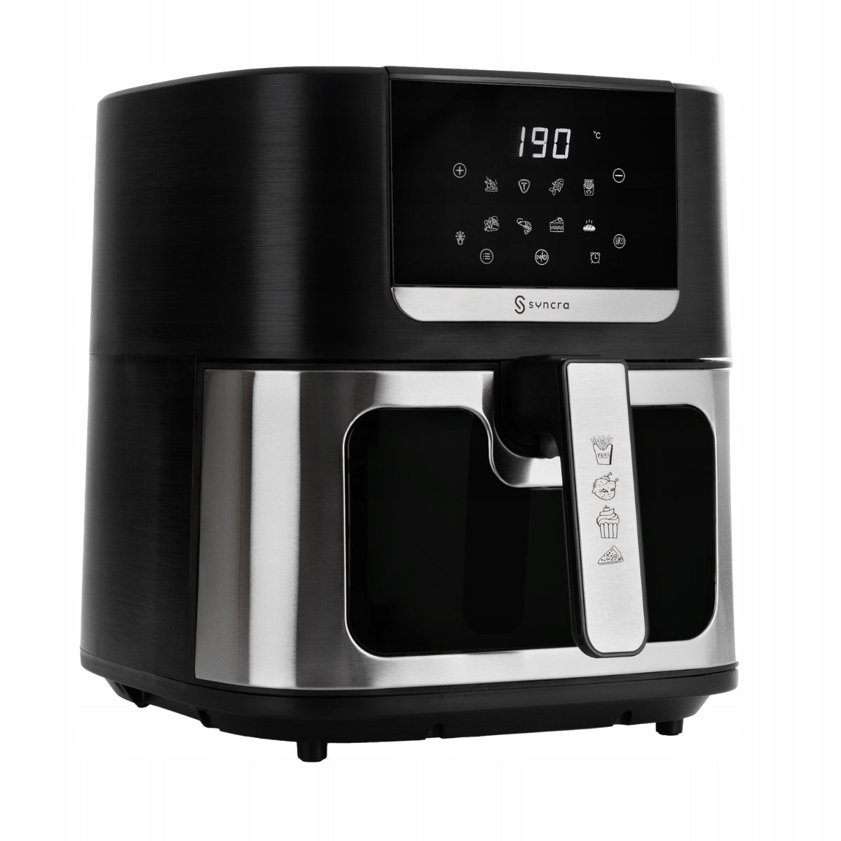 FAT FREE AIR FRYER 8L 1700W WITH WINDOW STRONG LARGE Packaging status original
