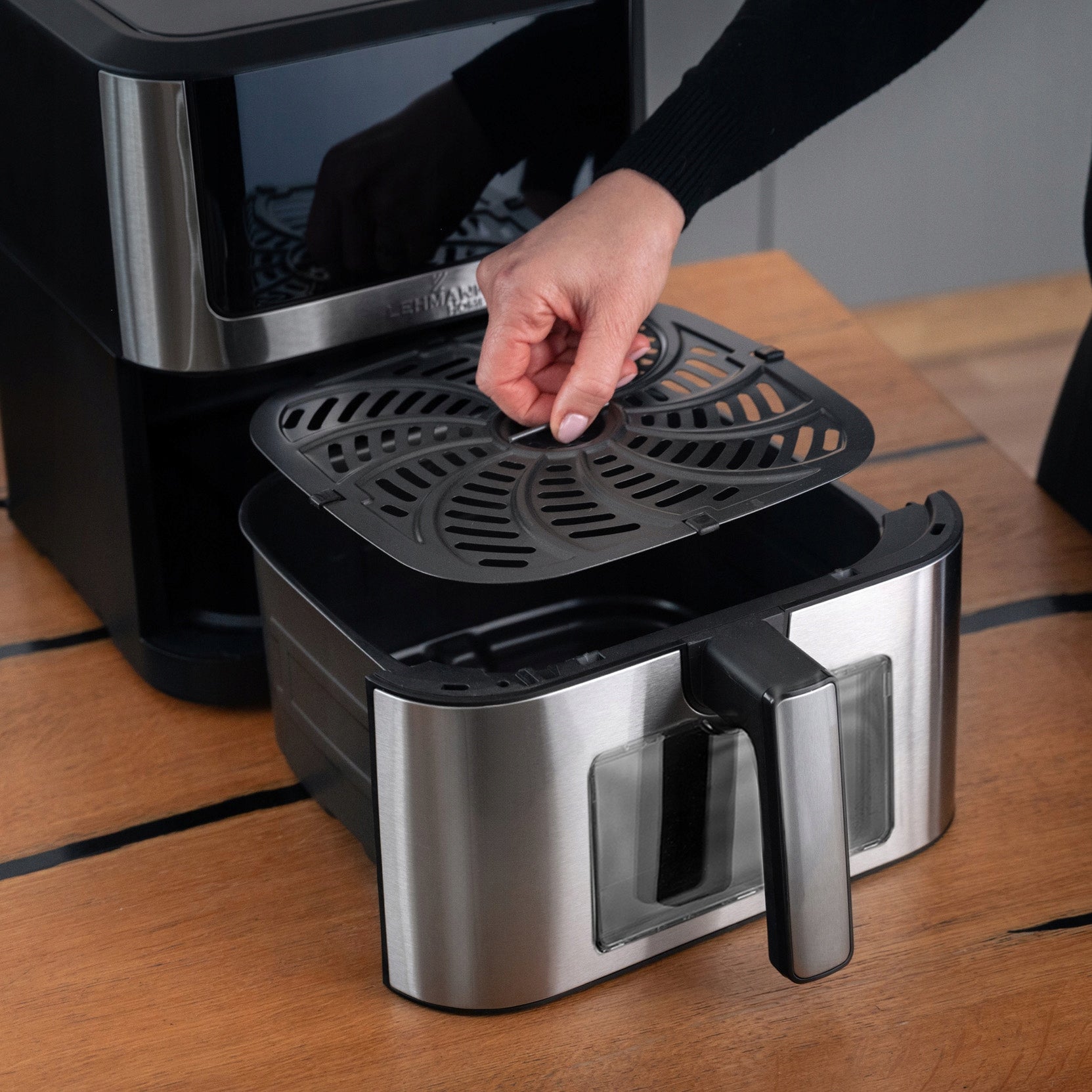 FAT FREE AIR FRYER LARGE 12 PROGRAMS 8l 1800W Power 1800 W
