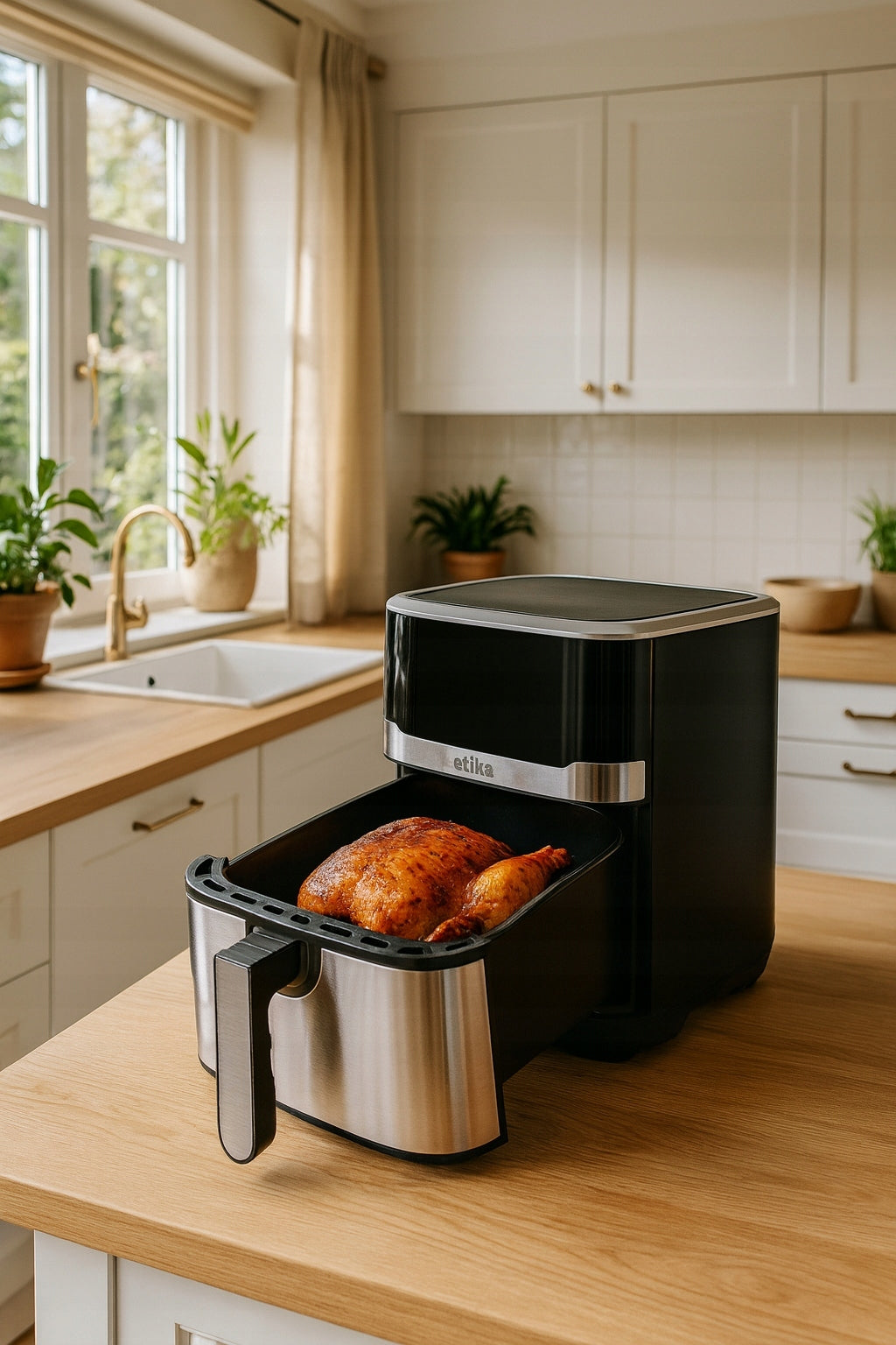 FAT FREE AIR FRYER LARGE 6,5L BOWL Brand Etika