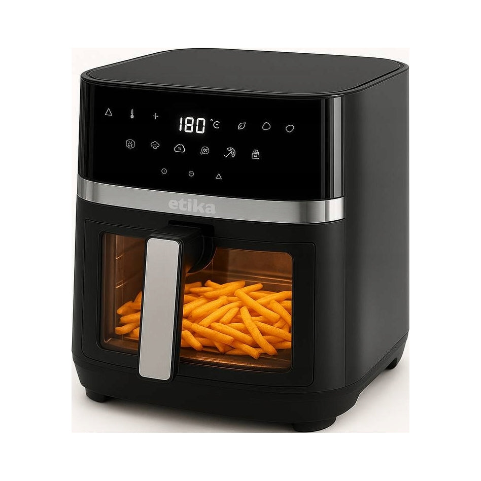 FAT FREE AIR FRYER LARGE 8L 1800W BOWL XL Packaging status original
