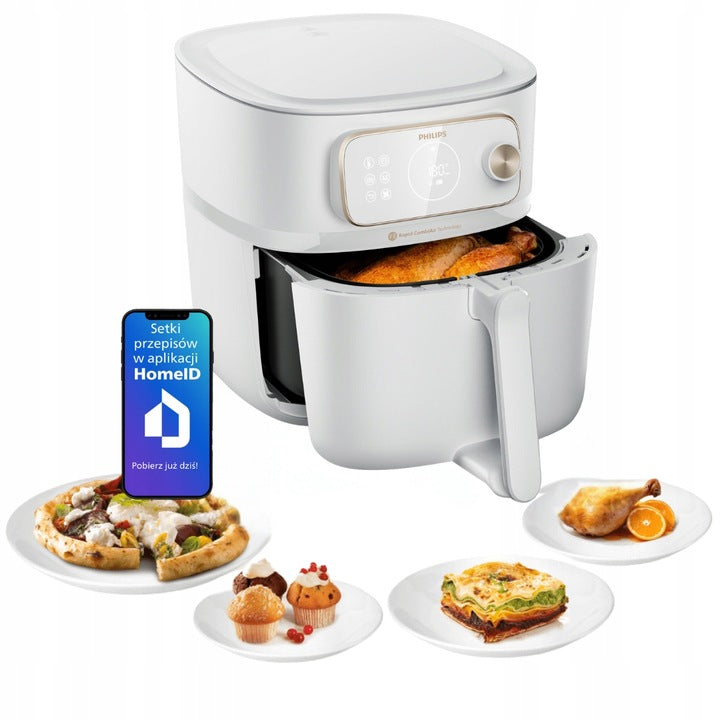 FAT FREE AIR FRYER LARGE AIRFRYER PHILIPS HD9876/20 SMART 2200W 8,3L EAN (GTIN) 5906063222395