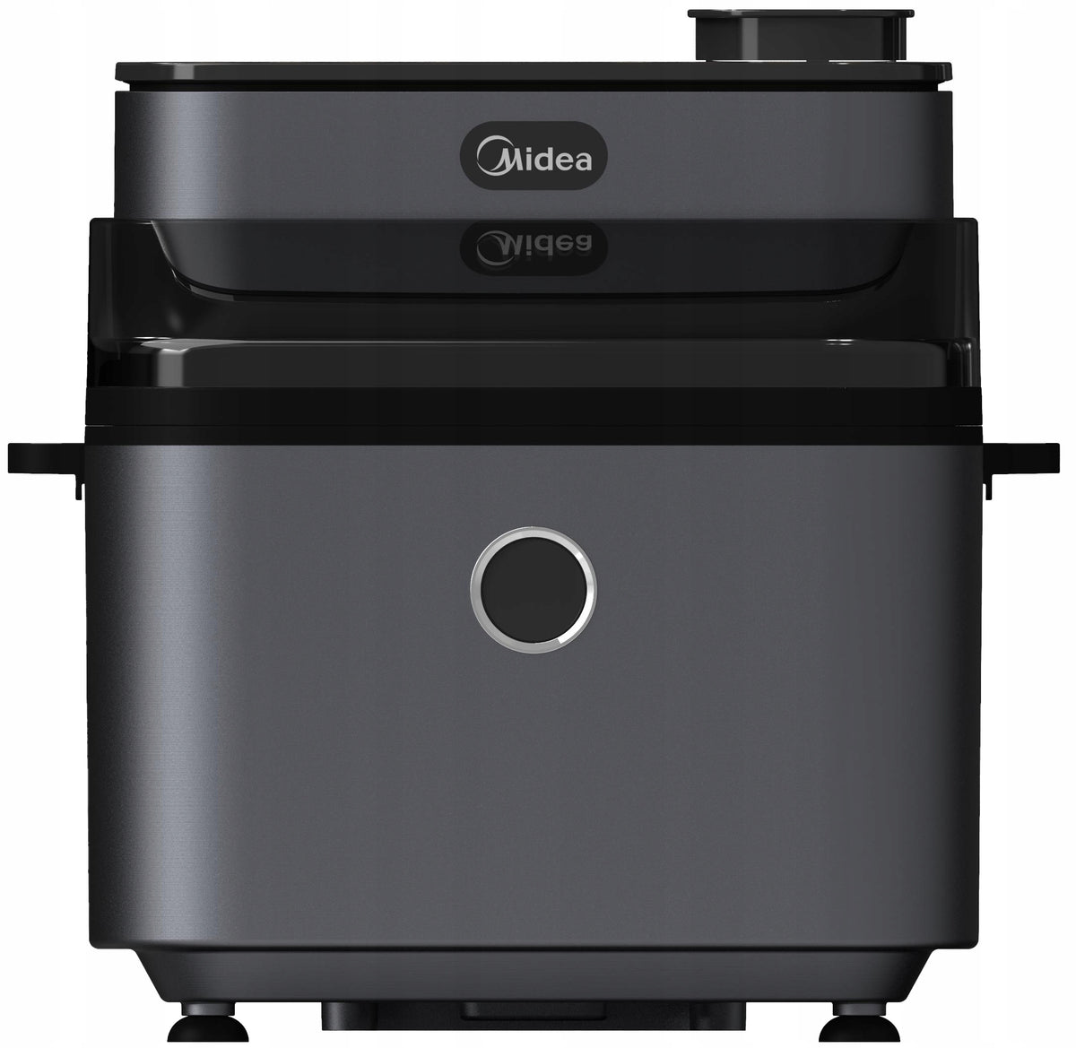 FAT-FREE AIR FRYER MIDEA AIR FRYER 7L 1700W STEAM FUNCTION LARGE STRONG Packaging status original