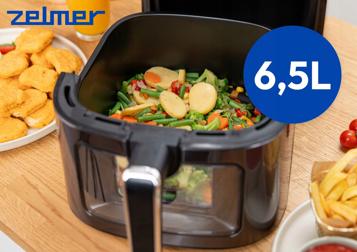 FAT FREE FRYER ZELMER AIR FRYER OVEN AIR FRYER 1600W 6,5l Manufacturer code ZAF6020