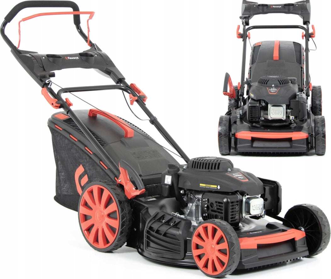 FAWORYT DIESEL MOWER WITH BASKET 51cm LONCIN 196cc WITHOUT PUSH DRIVE