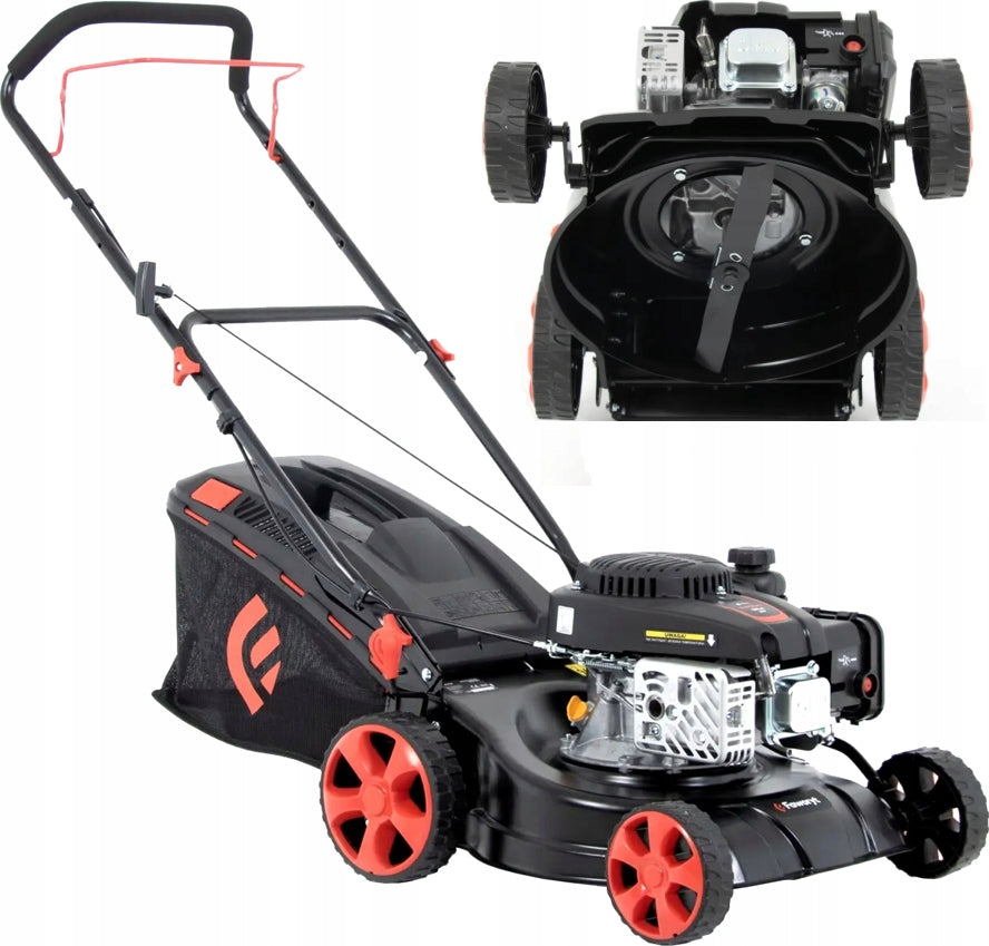 FAWORYT SH41P123L METAL COMBUSTION MOWER WITH BASKET 41cm LONCIN 123cc