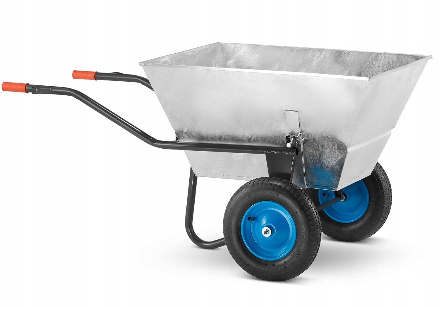 FEED TROLLEY CRADLE JAPANESE GALVANIZED WHEELBARROW HIGHER 250 L / 420 kg Kind wheelbarrow