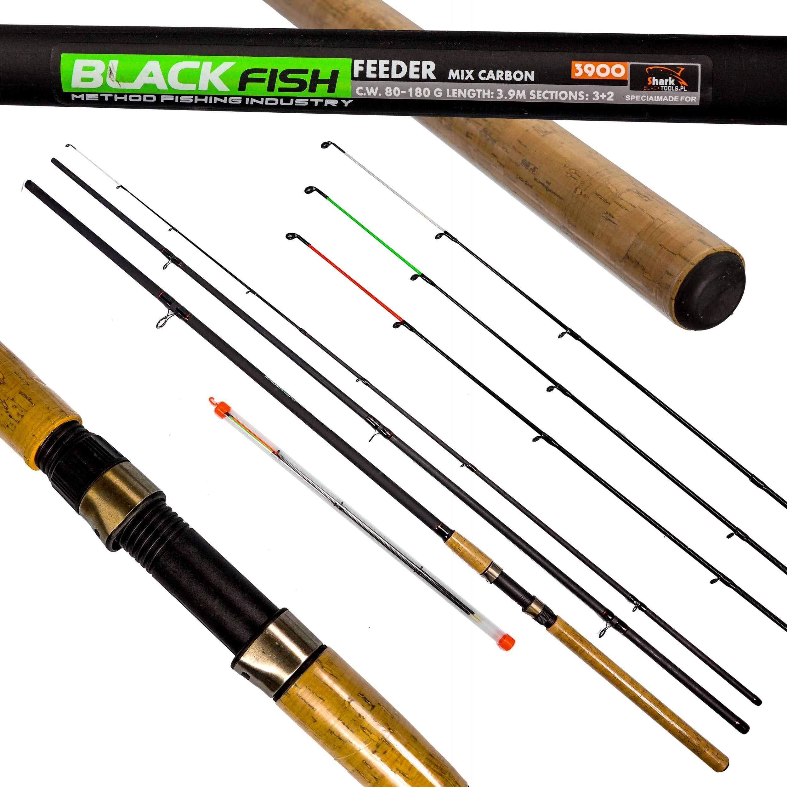 FEEDER ROD HOKKAIDO BLACK FISH3,6 M 80-150 CORK