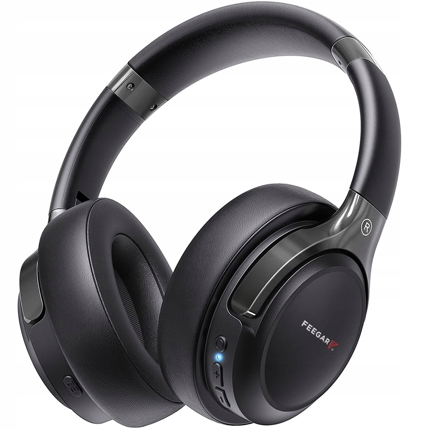 FEEGAR Mello On-Ear Wireless Headphones 65H Bluetooth 5.3 6EQ Microphone