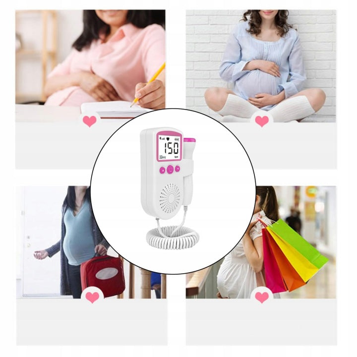 FETAL HEART RATE DETECTOR DOPPLER BABY HEART MONITOR Packaging status original