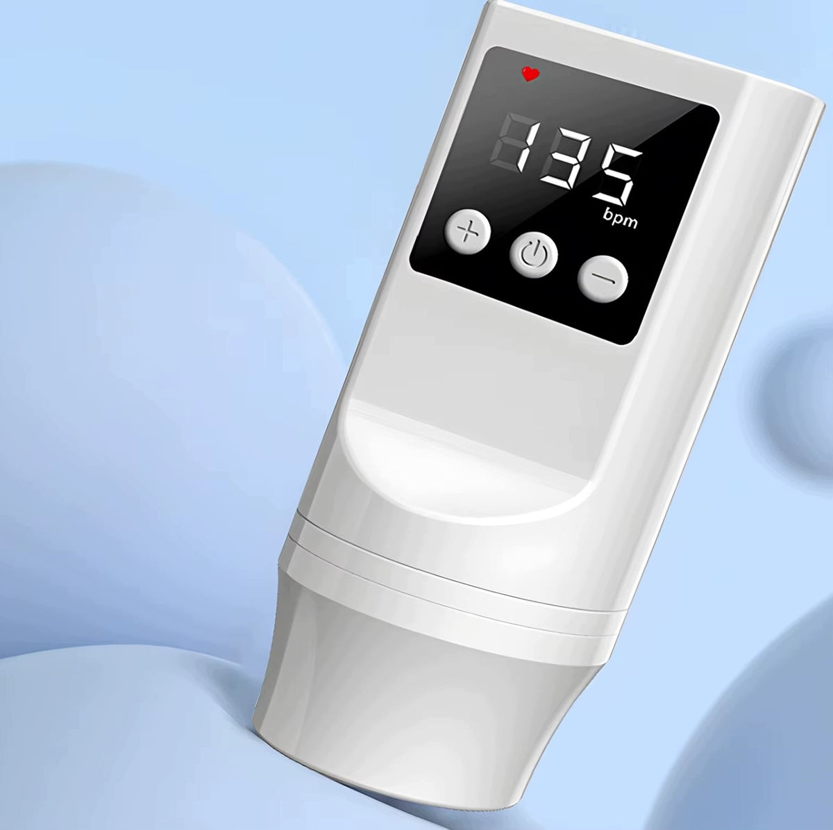 FETAL HEART RATE DETECTOR DOPPLER FOR BABY HEARTBEAT DETECTION + HEADPHONES Packaging status original