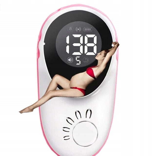 FETAL HEART RATE DETECTOR DOPPLER H5 + GEL + CASINGS Brand no brand