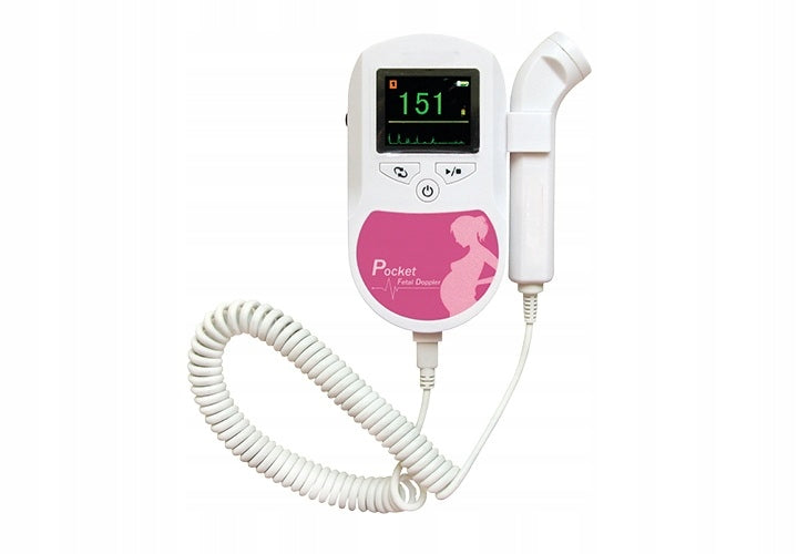 FETAL HEART RATE DETECTOR Doppler Monitor KTG Heart Rate Wave Home Medical Alarm Manufacturer code C1