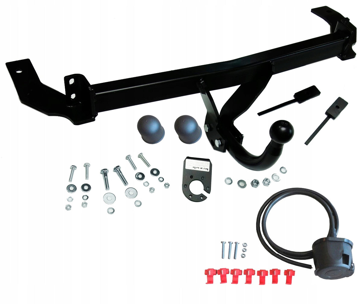 FIAT PANDA 2 II 2003 2013 TOW BAR HARNESS 7P