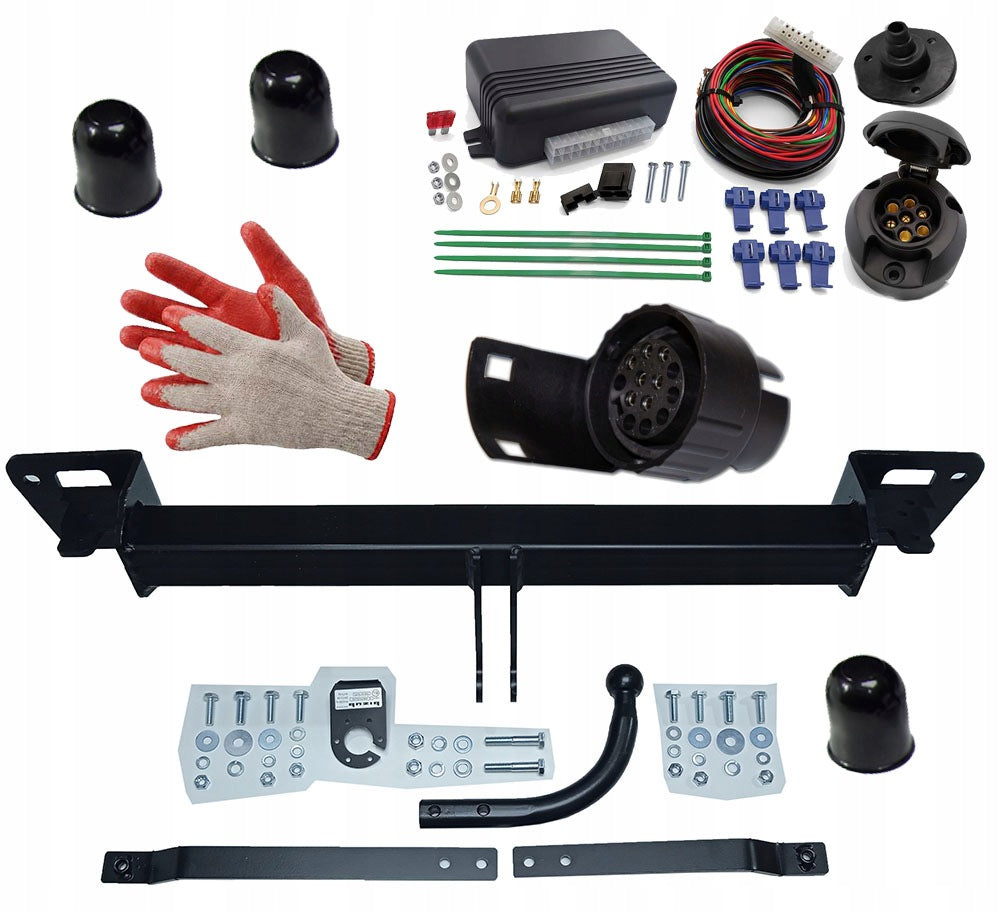 FIAT PUNTO GRANDE 2005-2013 HTB 3/5d TOWBAR +MODULE+ADAPTER+BEAM Manufacturer Hak-Pol