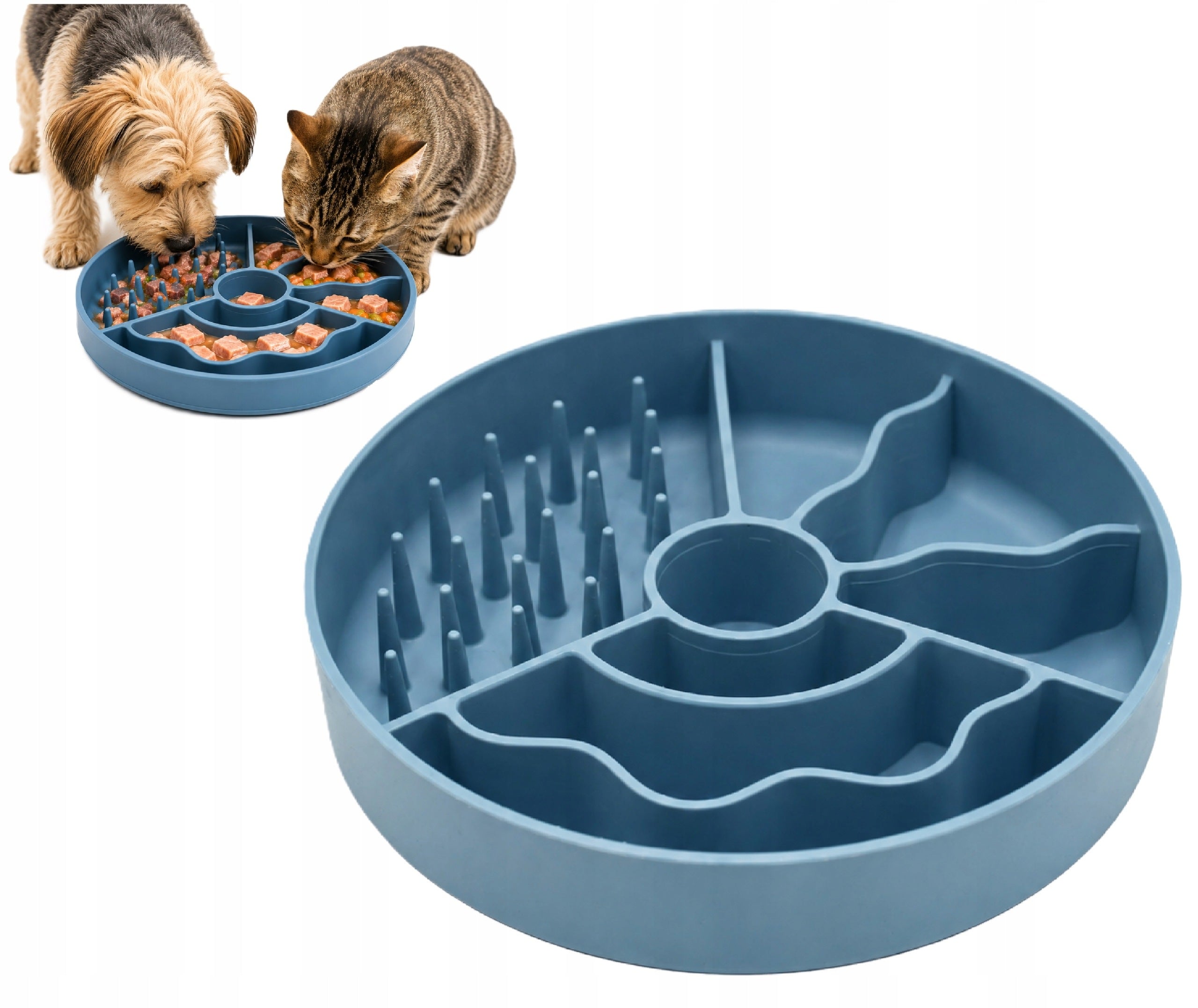 FIBOO Slow Fiboowl MINI food slowing bowl 15cm, non-slip