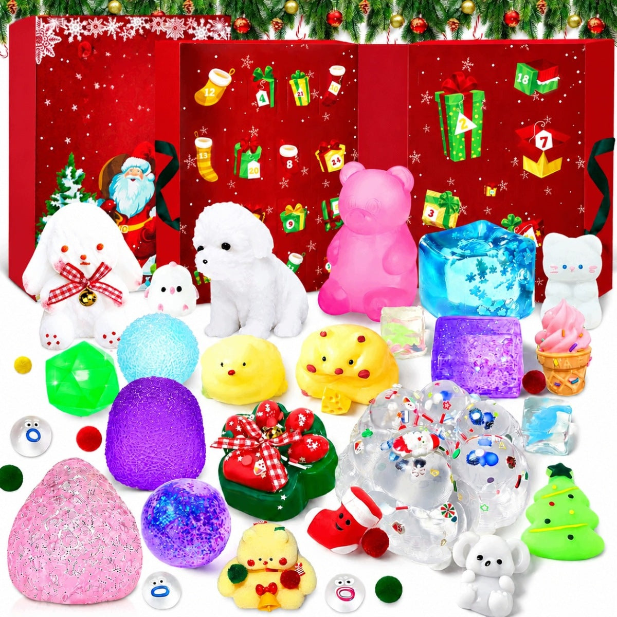 FIDGET ADVENT CALENDAR 2026 24 DAYS SQUISHY KIDS Brand no brand