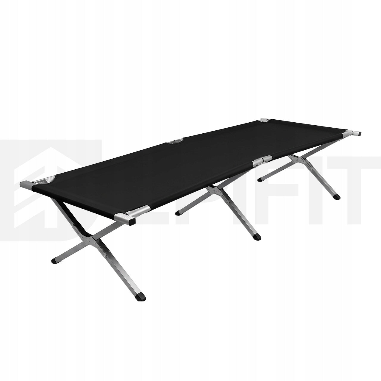 FIELD BED TOURIST FOLDING SUN LOUNGER CANADIAN 100KG LARGE COMFORTABLE BAG Packaging status original