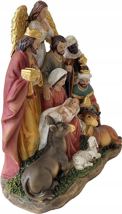 FIGURE CHRISTMAS NATIVITY SCENE HOLY FAMILY THREE KINGS 14,5cm high CHRISTMAS Manufacturer code K456