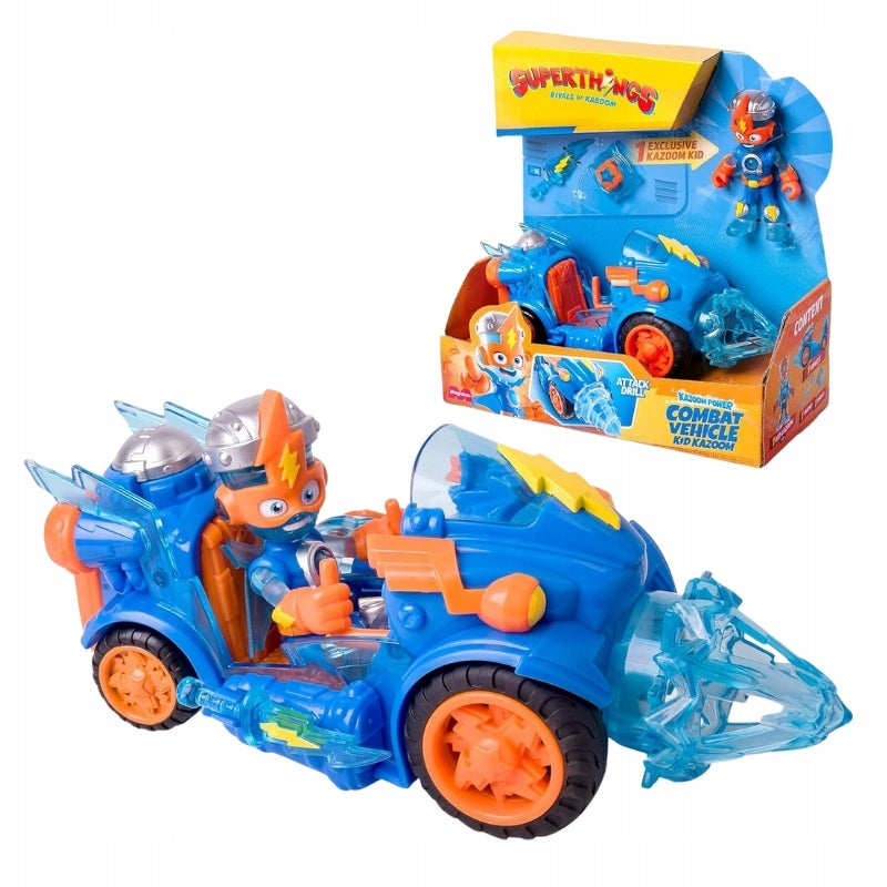 FIGURINE COMBAT VEHICLE FOR CHILDREN 3+ SUPERTHINGS KAZOOM POWER KID KAZOOM