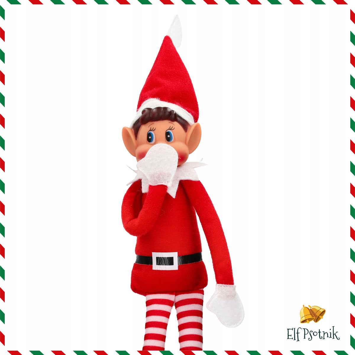 FIGURINE OF A CHRISTMAS ELF ELF PSOTNIK DWARF GNOME BOY URCHIN 40CM Manufacturer code Elf Psotnik FIGURKA ELFA URWISA CHŁOPIEC Elv