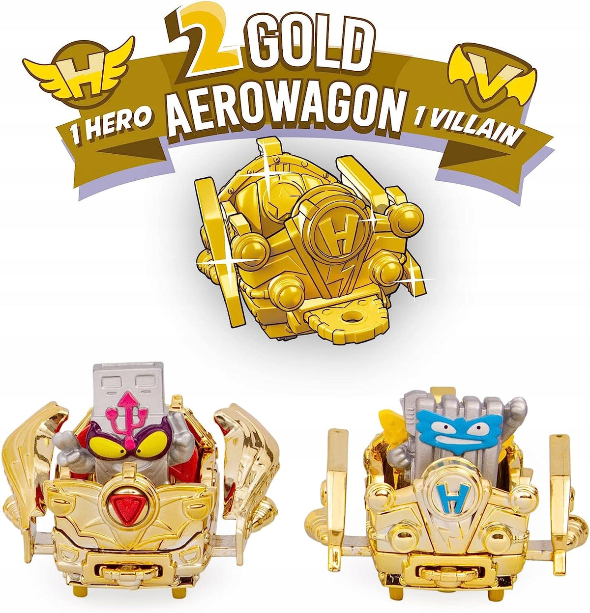 FIGURINES SuperThings Superspecials GOLDEN CAN MEGA Figurine set Magicbox Brand Magicbox