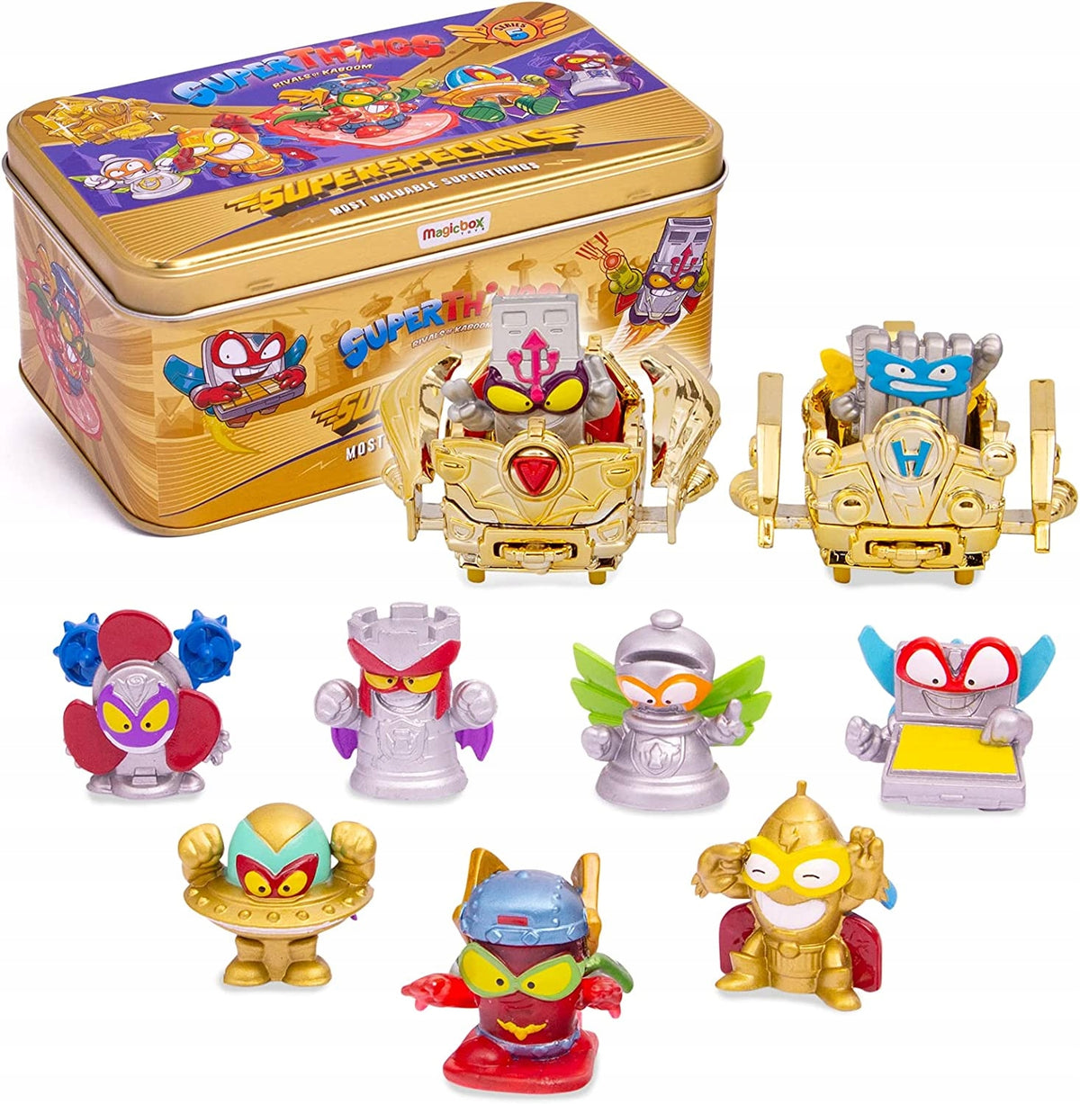 FIGURINES SuperThings Superspecials GOLDEN CAN MEGA Figurine set Magicbox Manufacturer code PST5V32TIN00