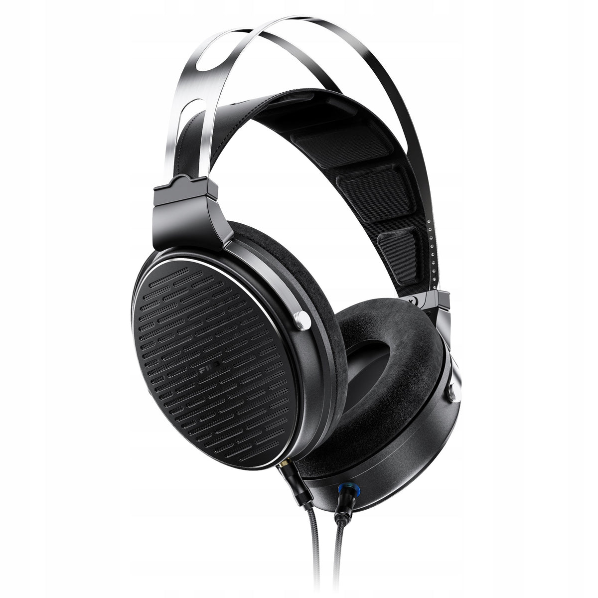 FIIO X JADEAUDIO JT3 HIFI OVER-EAR HEADPHONES WITH REPLACEABLE CABLE BLACK Packaging status original