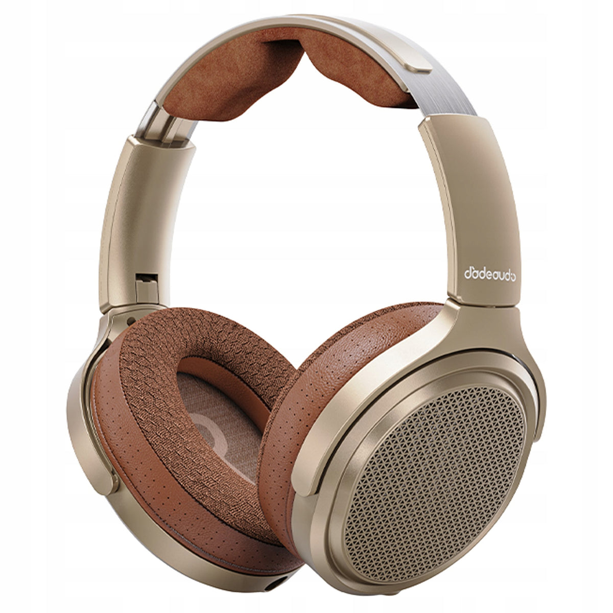FIIO X JADEAUDIO JT7 OVER-EAR HEADPHONES PLANAR OPEN HI-RES GOLD