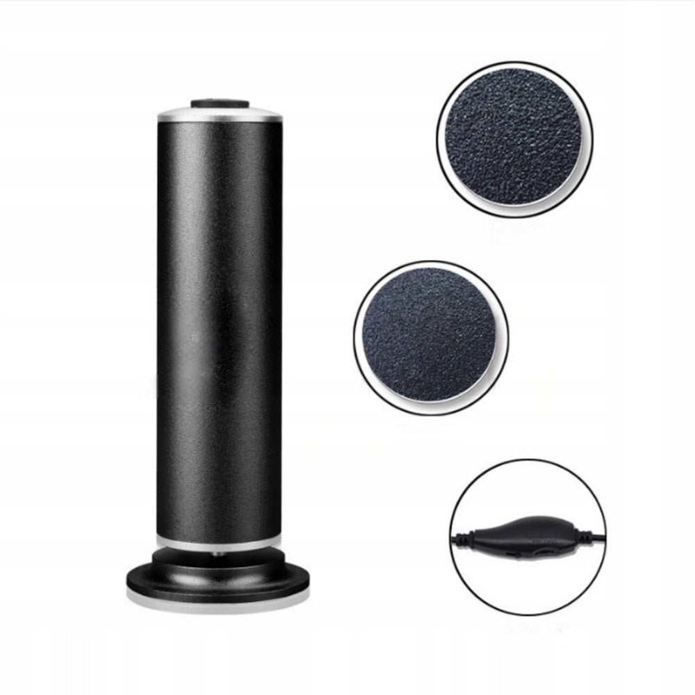 FILE ELECTRIC HEEL MILLING MACHINE GRATER SET OF 60 CARTRIDGES BLACK Packaging status original