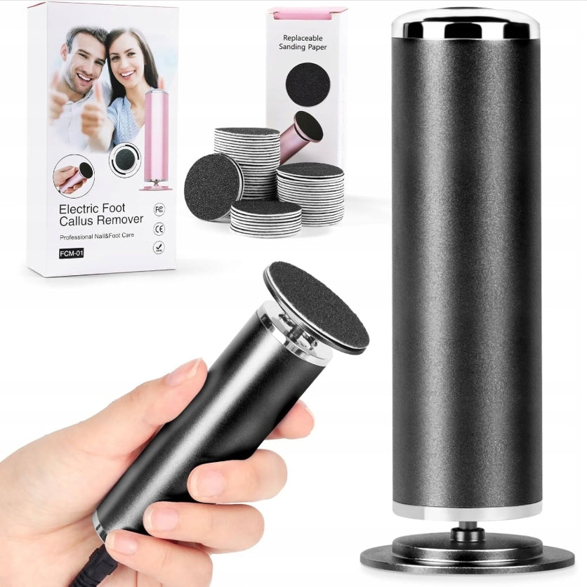 FILE ELECTRIC HEEL MILLING MACHINE GRATER SET OF 60 CARTRIDGES BLACK