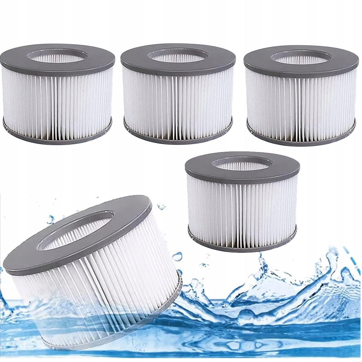 FILTER 4PCS FOR JACUZZI / INFLATABLE POOLS MSPA 2020 IN SPA POOL