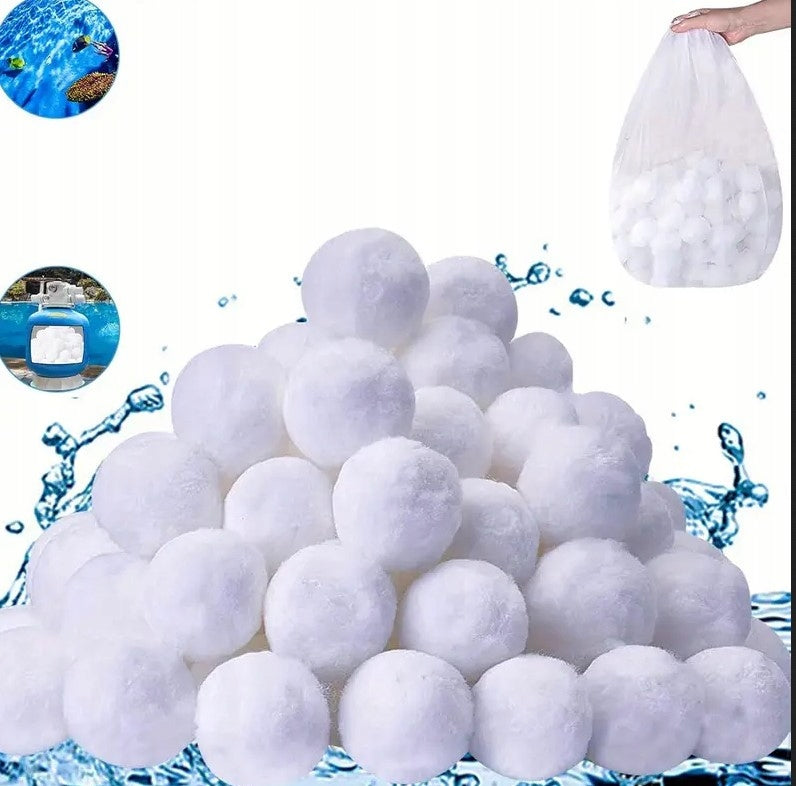 FILTER BALLS CARTRIDGE FOR SAND PUMP FILTER 700G POOL PUMPS+BAG