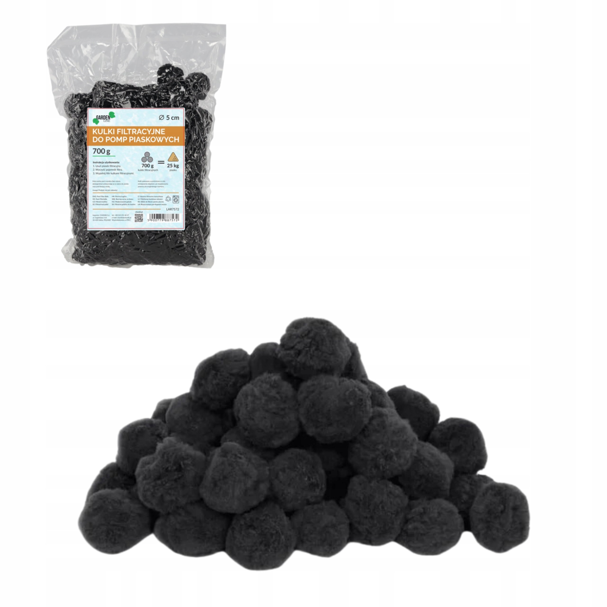FILTER BALLS FOR POOL PUMP SAND POOL INSERT 700G Brand Pool Outlet