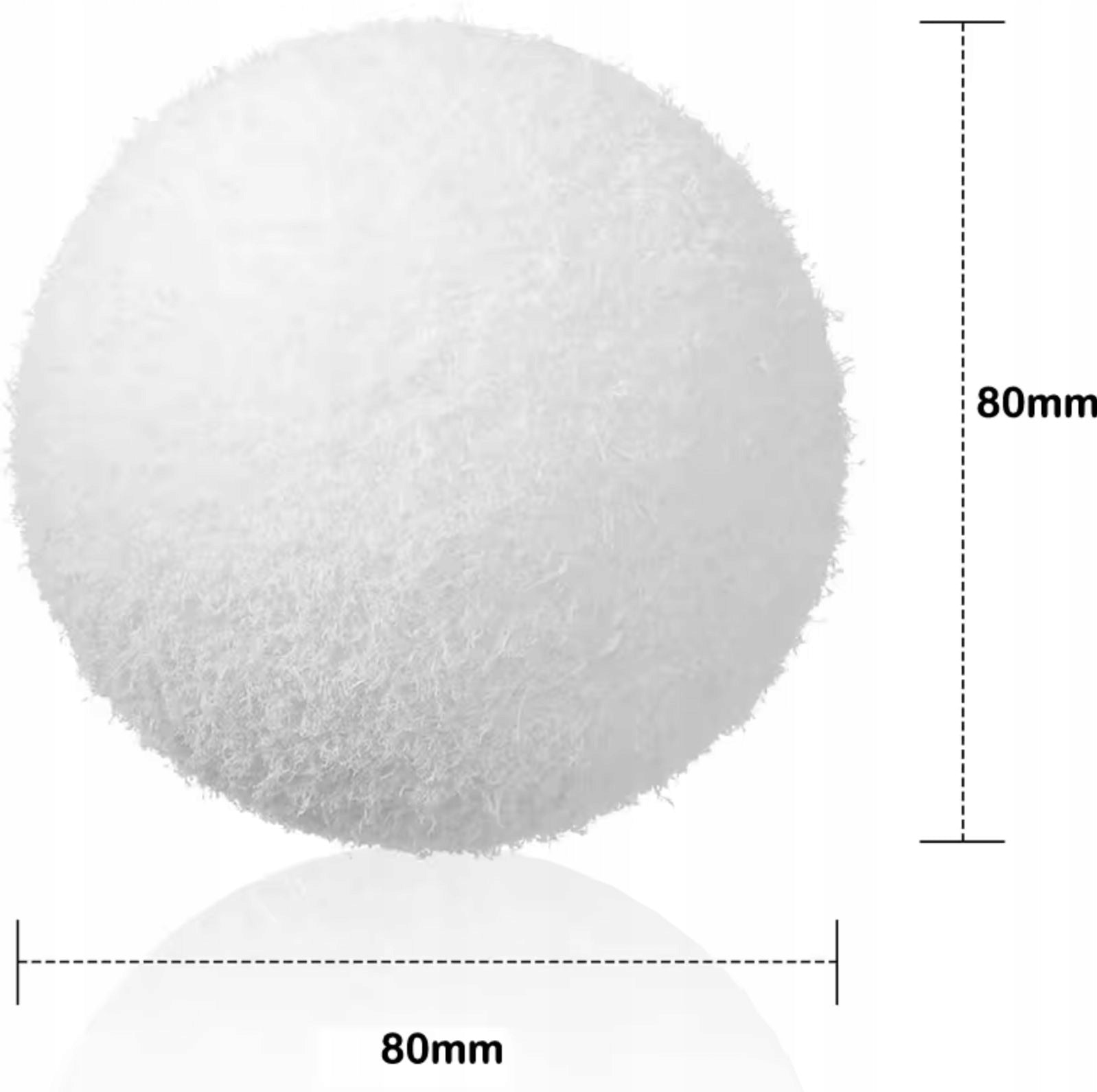 FILTER BALLS FOR SPA POOL JACUZZI ABSORPTION BALLS 8CM 4 PIECES COIL Packaging status original
