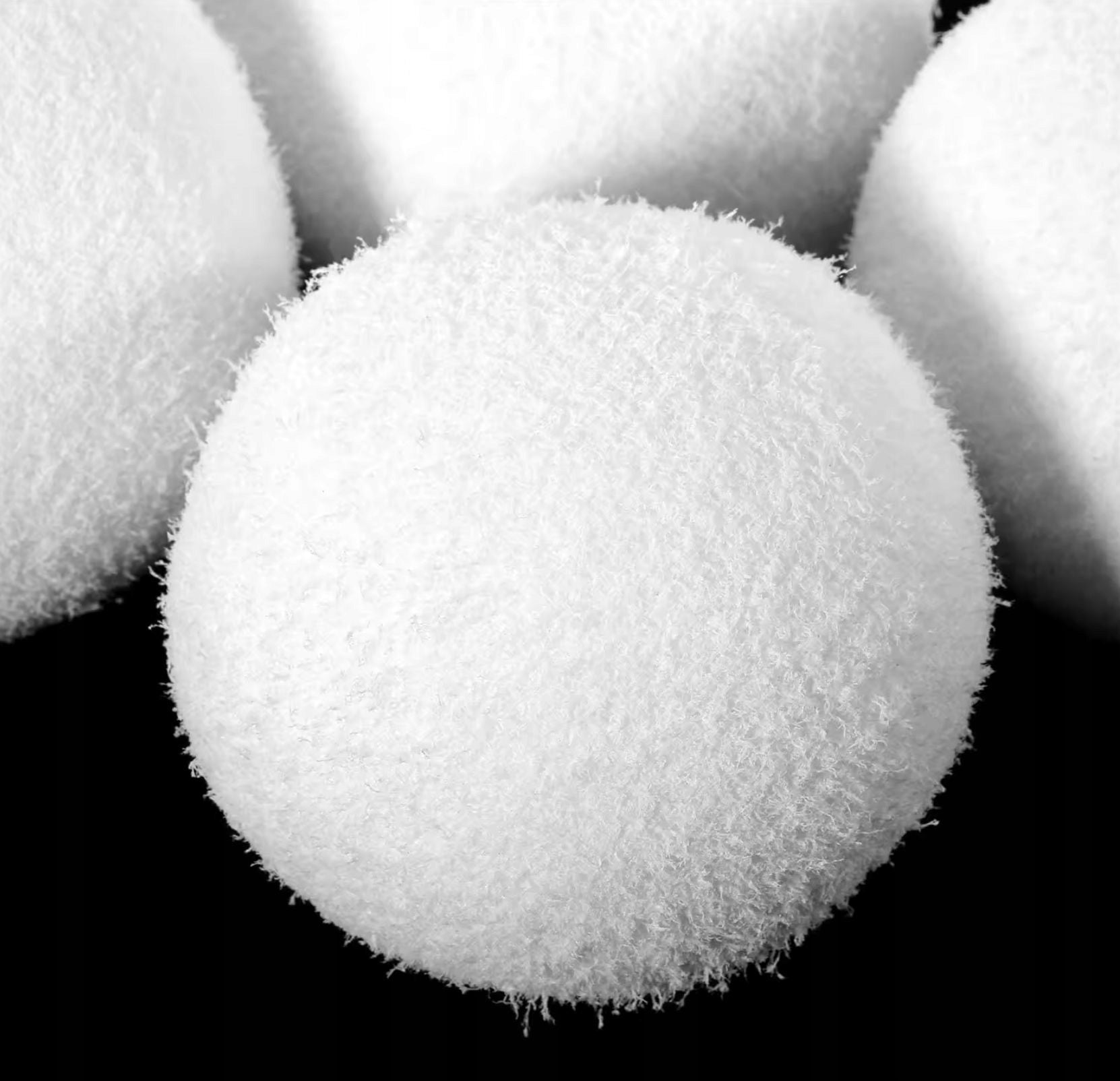 FILTER BALLS FOR SPA POOL JACUZZI ABSORPTION BALLS 8CM 4 PIECES COIL Product weight with unit packaging 1 kg