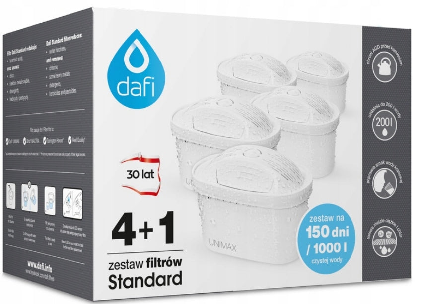 FILTER CARTRIDGE FOR JUG UNIMAX DAFI 5 PCS