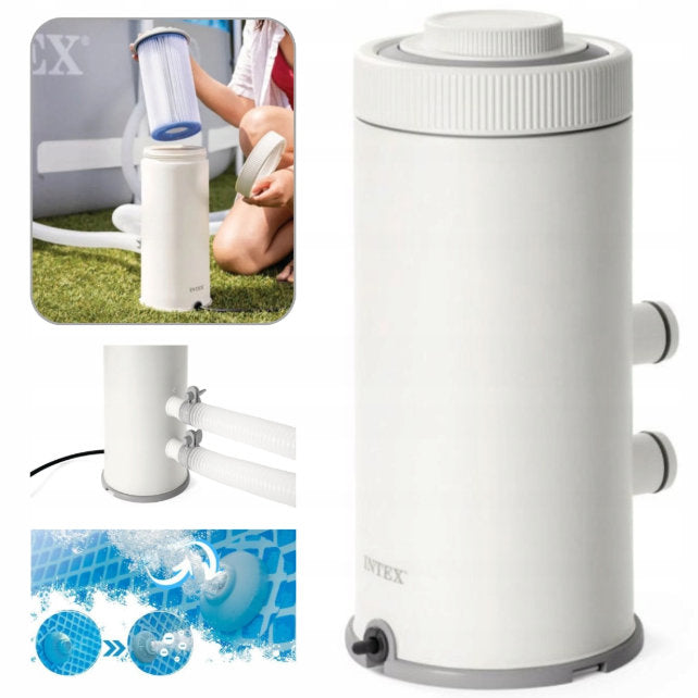 FILTER PUMP FOR POOL INTEX 26604 2006L/H + FILTER HOSES