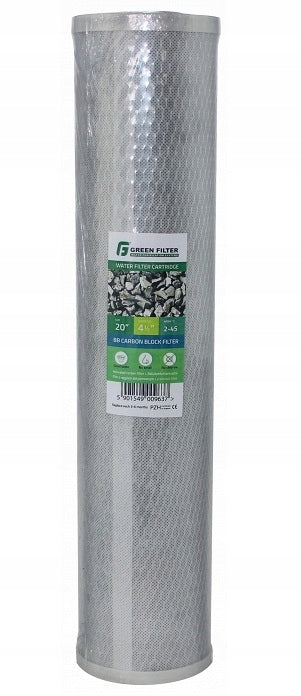 FILTER WATER CARTRIDGE CARBON FILTER 20'' CARBON BLOCK BIG BLUE