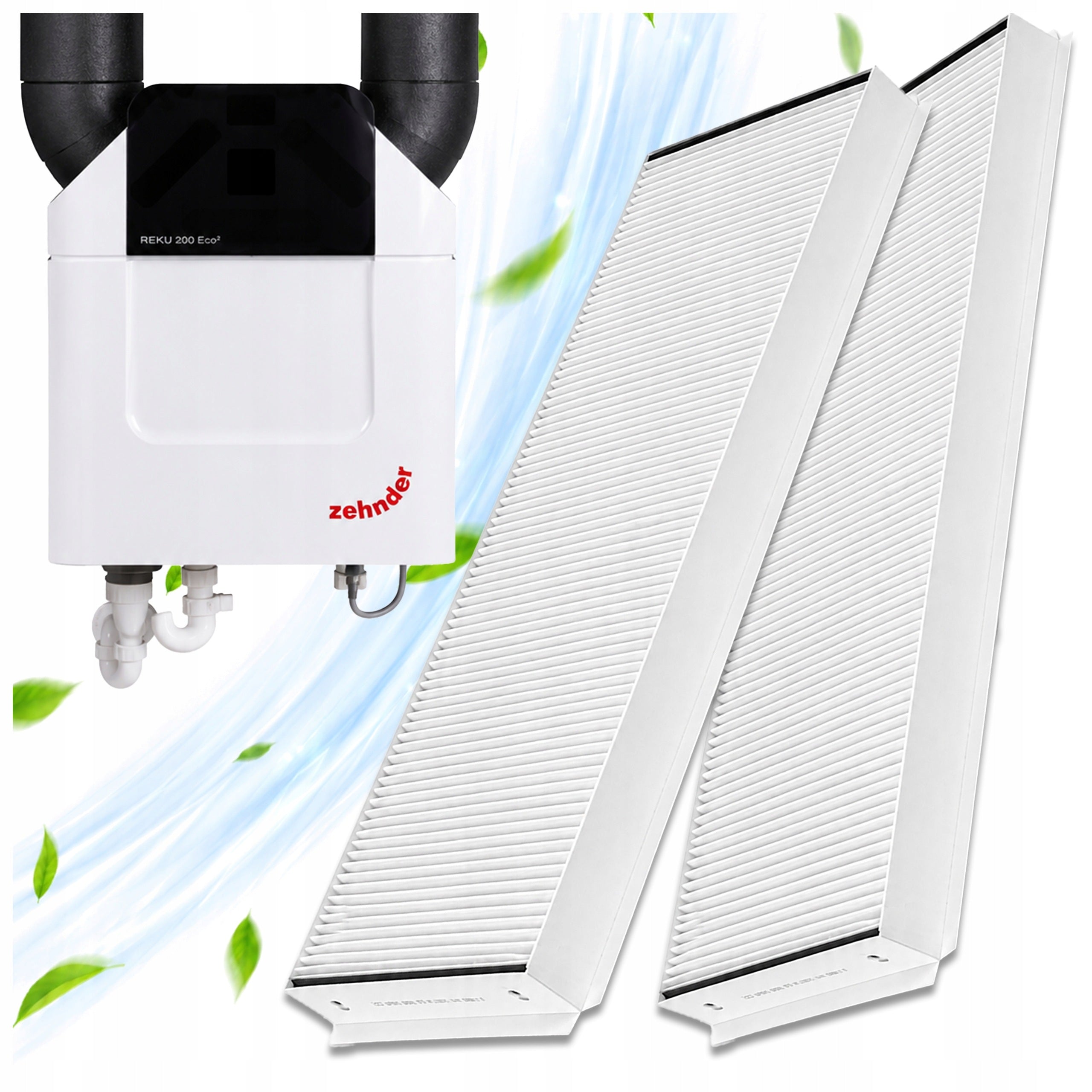 FILTERS FOR ZEHNDER ComfoAIR Q350 Q450 Q600 SET F7+ G4