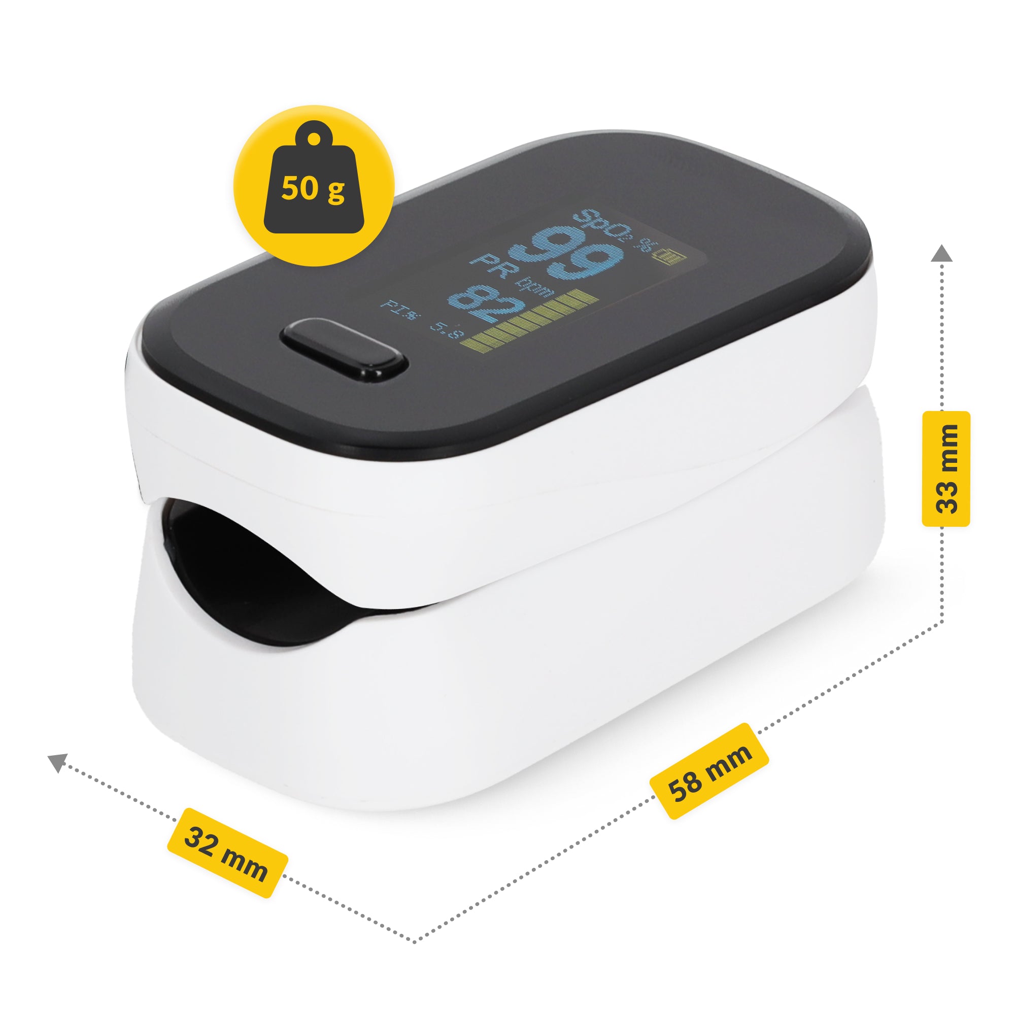 FINGER MEDICAL PULSE OXIMETER FOR ADULT CHILDREN PROFESSIONAL ULTRA Packaging status original