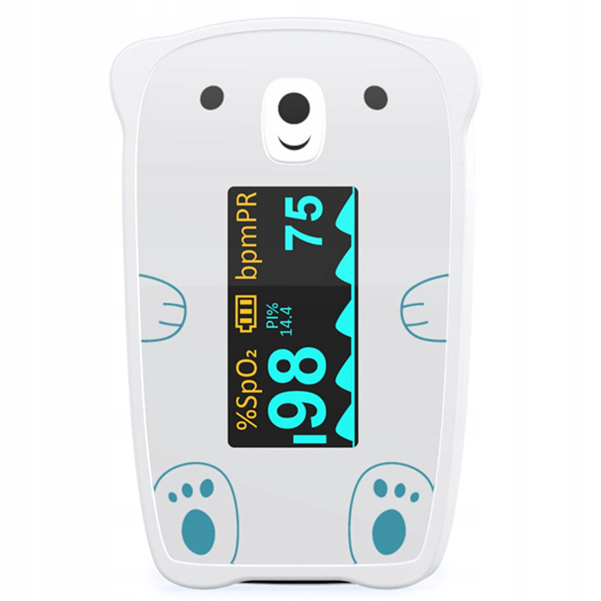 FINGER MEDICAL PULSE OXIMETER FOR CHILDREN Sp02 JUMPER JPD-500H Packaging status original